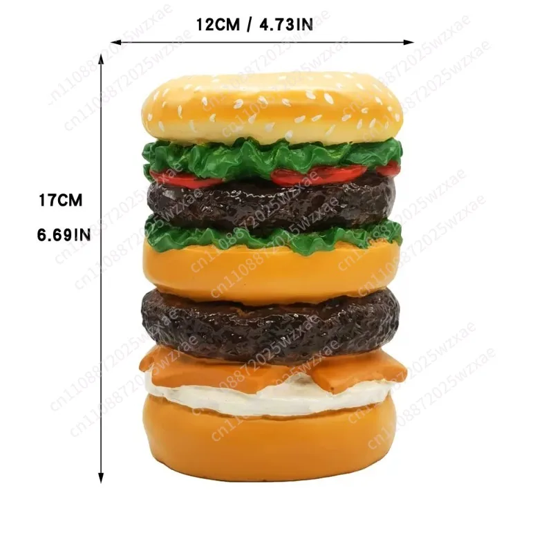 

Модный домашний низкий стул-табурет в форме кукурузы/бургера, декоративный, из смолы, с украшением в виде кукурузной початки