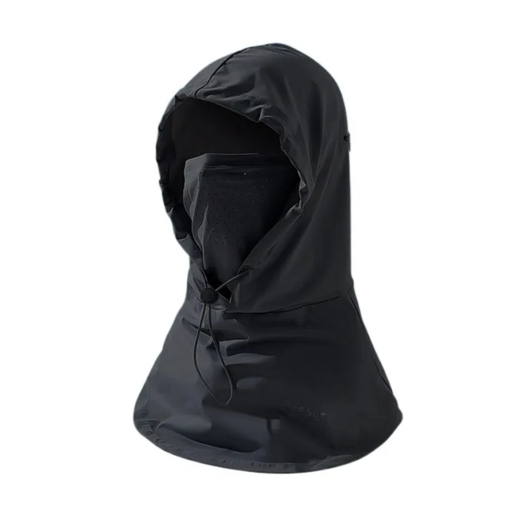 

Adjustable Anti-UV Balaclava Hat Ice Silk Dual Use Cycling Uv Protection Masks Elastic Neck Protection Sunscreen Full Face Cover
