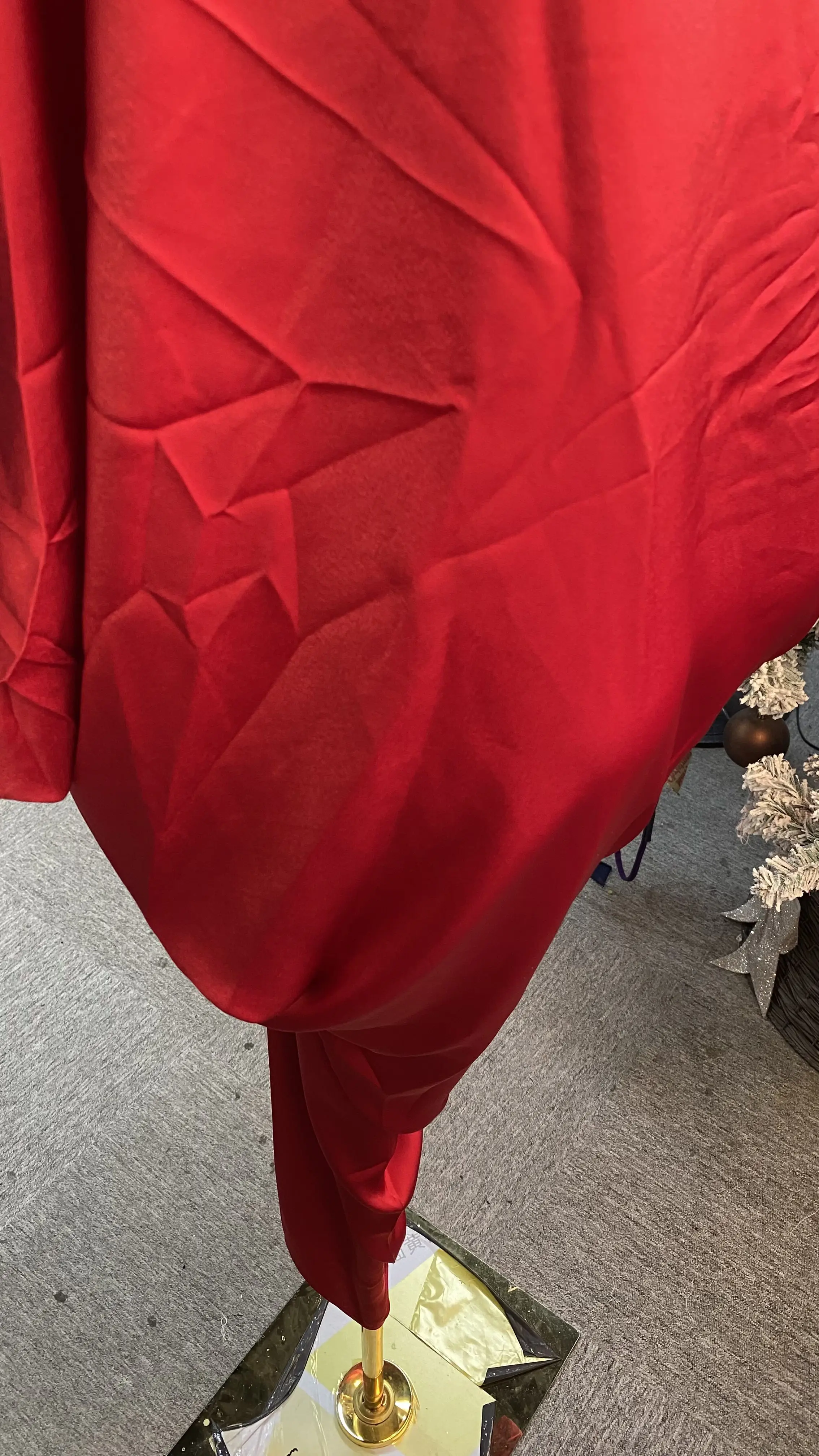 أحدث تصميم للسيدات بأكمام ثلاثة مواسم ورقبة على شكل حرف V وأزرار سفلية مطبوعة وبنطلون فضفاض مكون من قطعتين-GZXX083