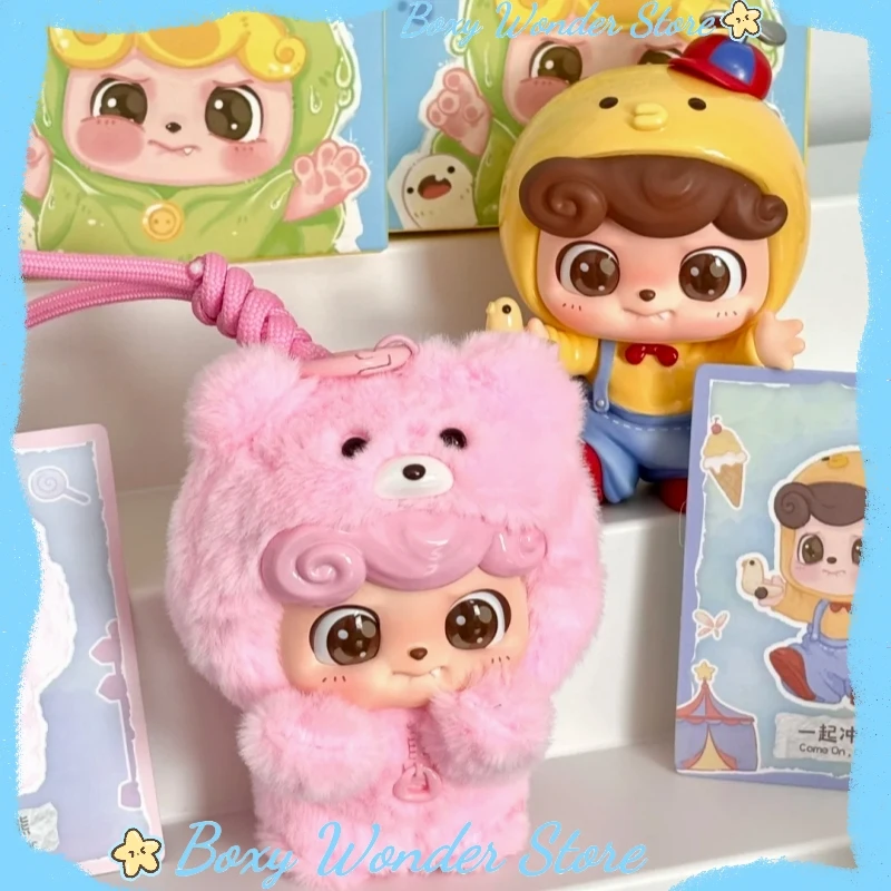 

Q.Kid Be Your Cute Little Ghost Series Blind Box Kawaii Figurines Trendy Toys Decorative Gifts Desktop Decoration Toy