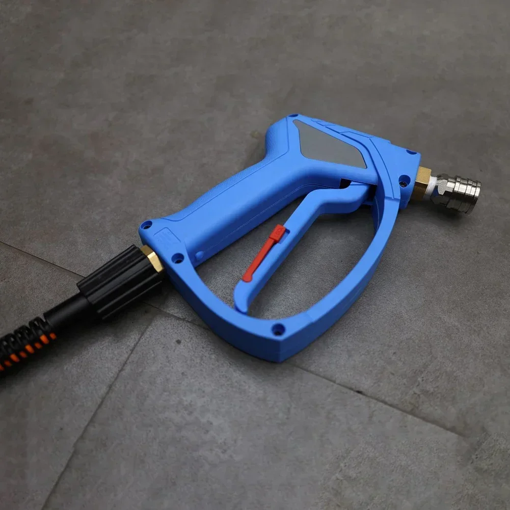 

Ergonomic Grip Pressure Washer Handle Heavy Duty Performance Reinforced Plastic Shockproof Design Stainless Steel