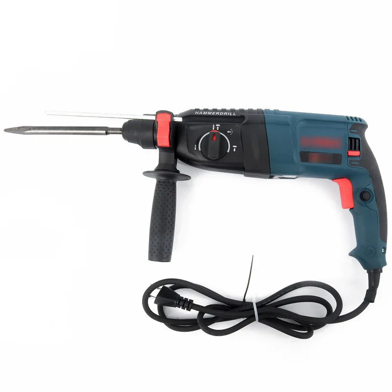 

Multifunctional 26 light hammer concrete electric hammer impact drill dual-purpose 800W portable electric pick