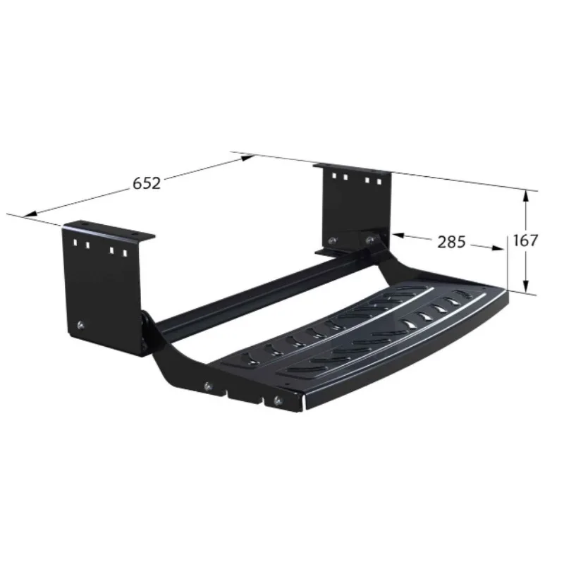 RV modification, RV pedals, double-layer manual folding pedals, welcome pedals, RV accessories Daquan