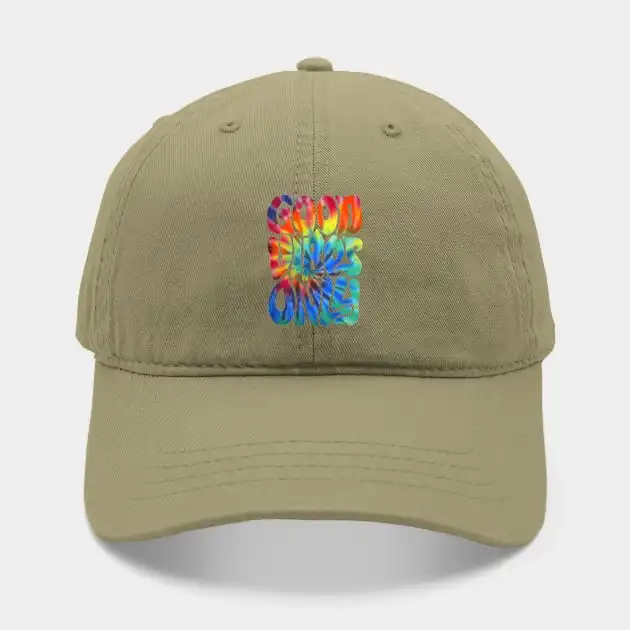 Good Vibes Only | Rainbow Hat For Women Men Hip Hop Cap Street Baseball Hat New Fashion Hat