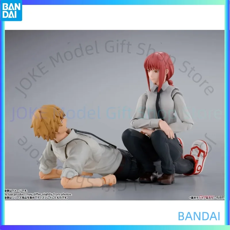 

In Stock Bandai S.H.Figuarts Original Genuine Chainsaw Man Makima Denji Man Anime Action Figures Model Toys Gifts Collection
