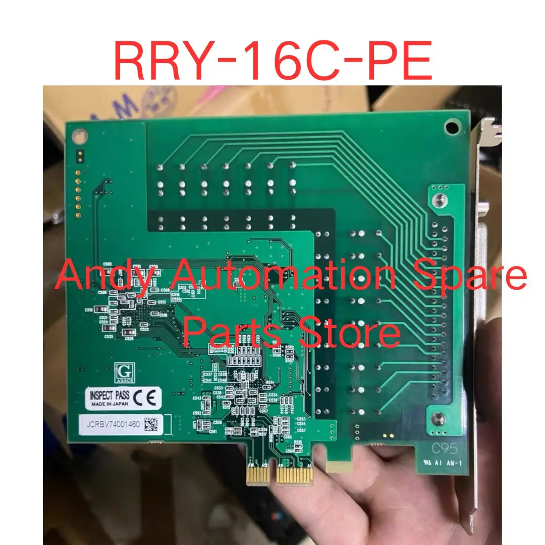 Second-hand RRY-16C-PE resolution contact output PCIE x1 interface Fast Shipping