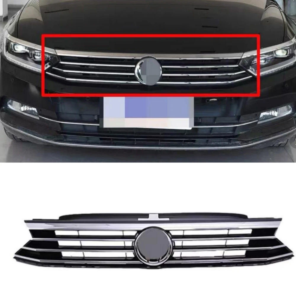 

Front bumper grille for Volkswagen VW Passat B8 2017-2019