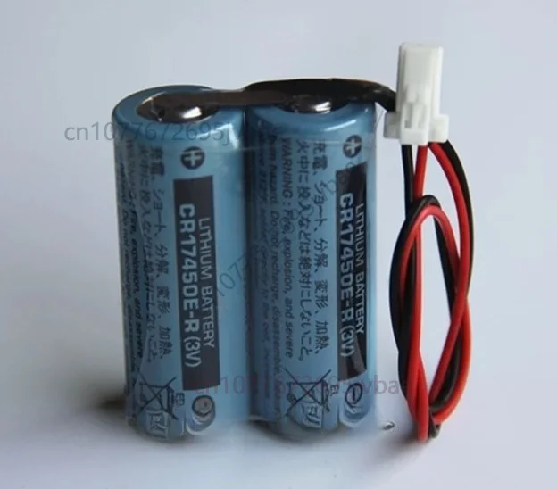 .。for FDK industrial control PLC numerical control machine tool lithium battery CR17450E-R (3V) original.。