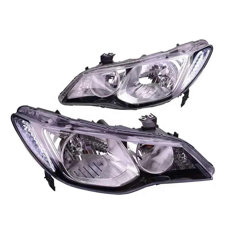 Car Lamp 33100-TX3-H01 33150-TX3-H01  For hond civi headlights FD1 FD2 Lights Headlight 2006-2011