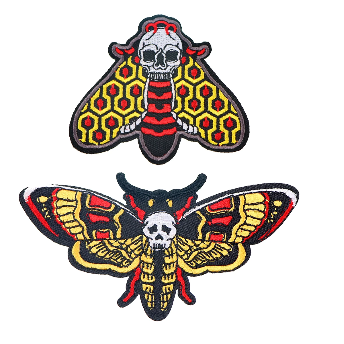 

Moth Animals Patch Iron On Embroidered Patches For Clothing Thermoadhesive Patches On Backpacks DIY Jackets Stickers For Kids