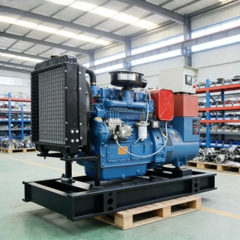 200-800KW Diesel Generators for Home Use with Natural Gas & Biogas Remote Start ISO Certified 12V/16V Includes Pulley