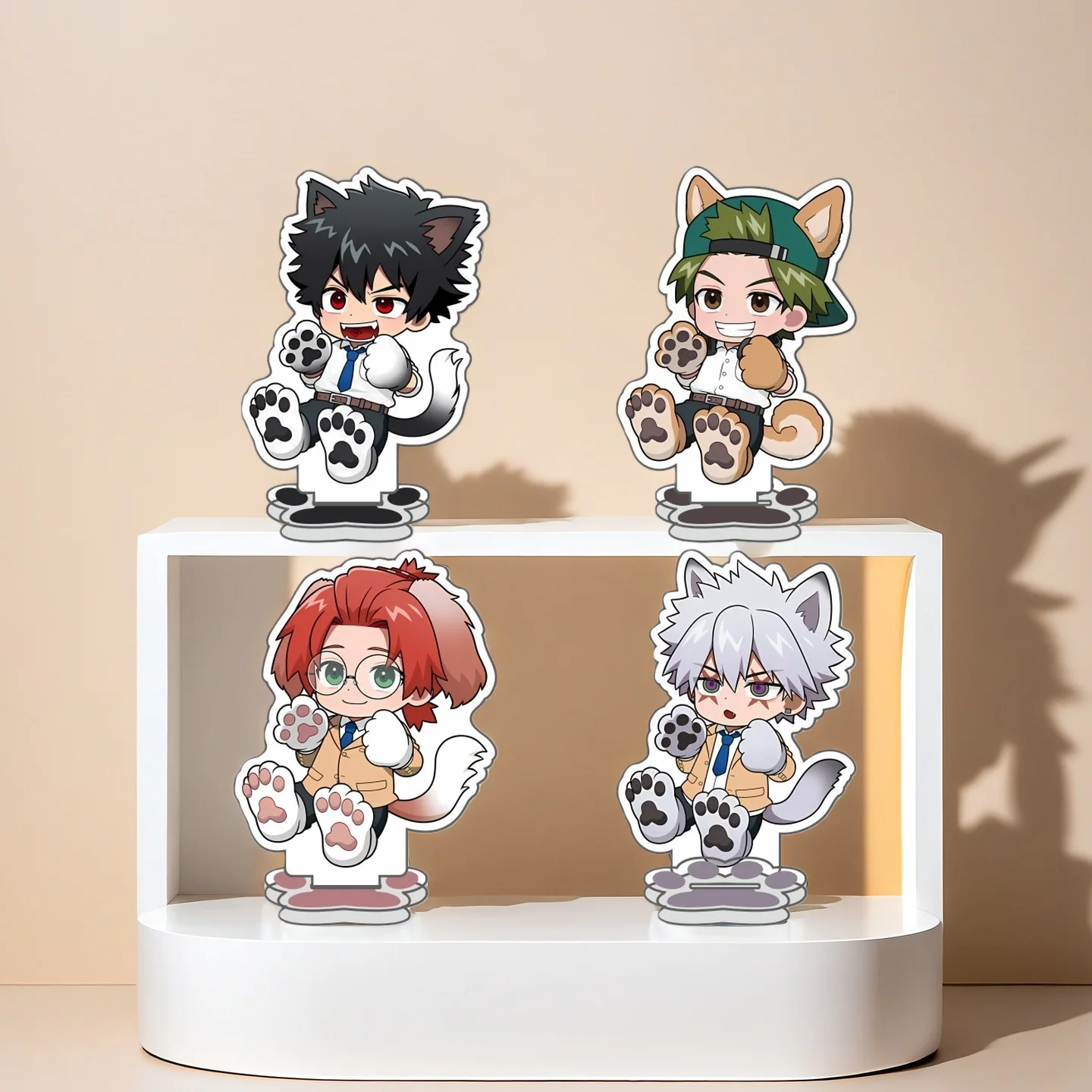 

Anime Phantom Busters Acrylic Standing Figure Model Table Decoration Fan Collection 10cm Gifts