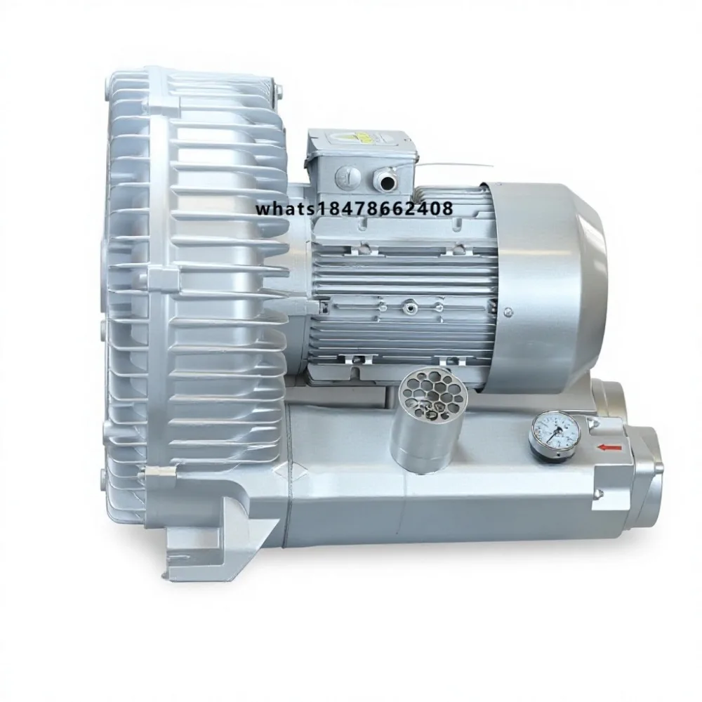 15HP CE Motor 11kw Power Vacuum Suction Blowers Single-stage Vacuum Pump JQT11000 Three Phase Ring Blower