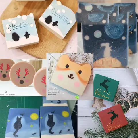 46 st. set tvåldegsextruder tecknad skivdesign extruder för tvåltillverkningssatser mögel skulptur tvålmaskin liten bissnes 8 best sales tvåltillverkare - №1