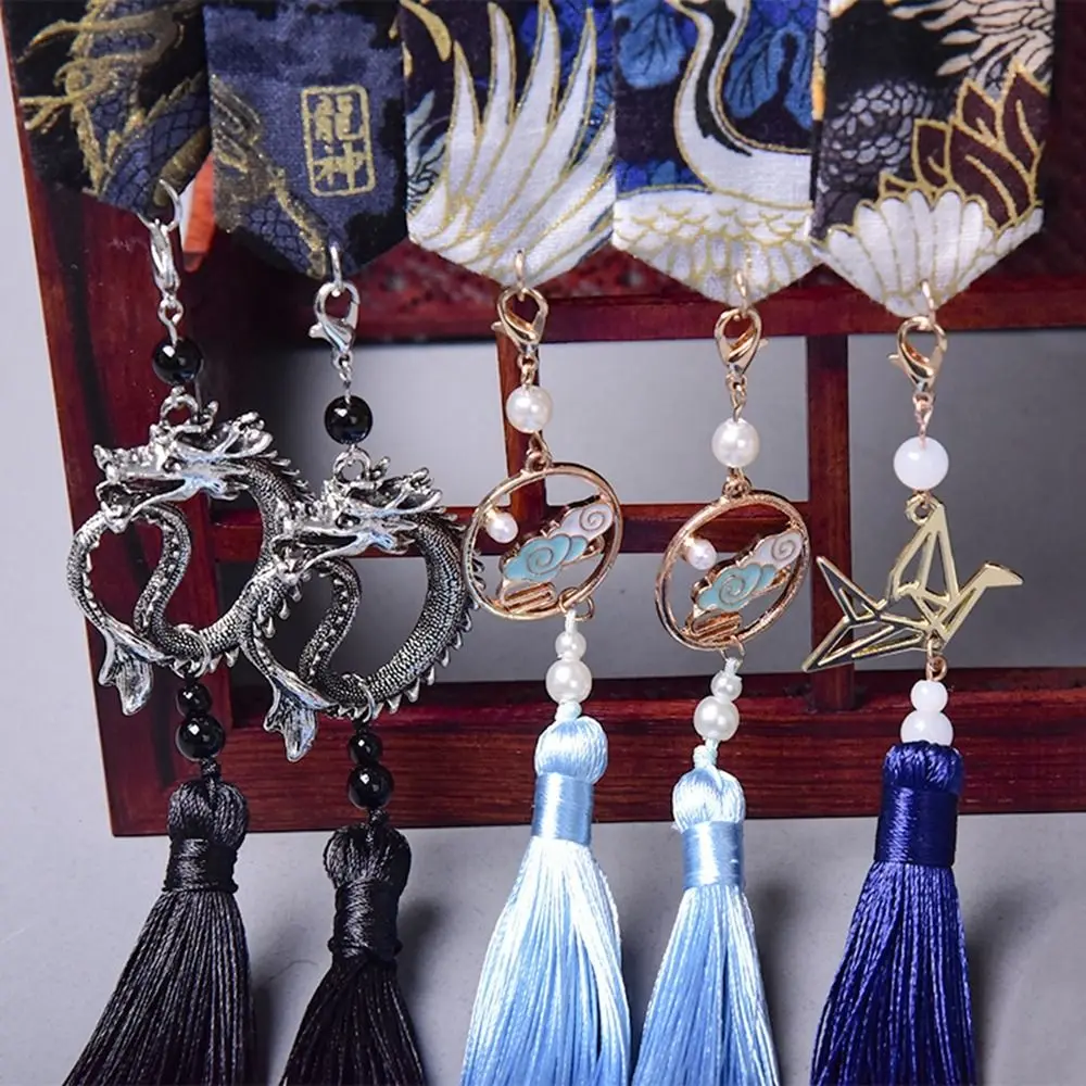 Crane Embroidery Hairstyle Design Tool Ancient Headband Ancient Style Hair Band Chinese Style Headwear Hanfu Hair Accessories