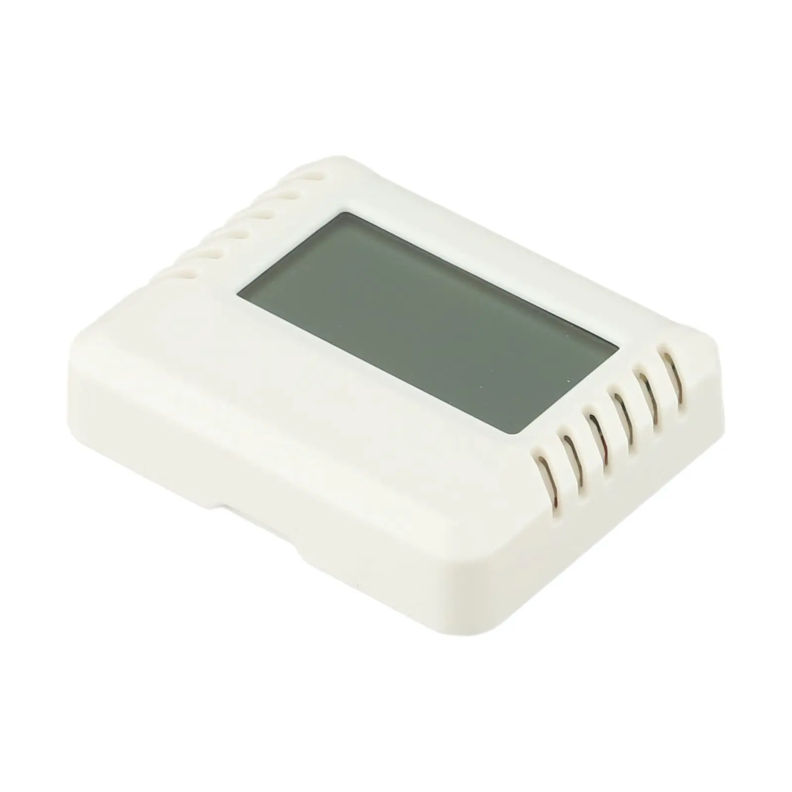 Indoor Digital Weather Station Temperature & Humidity Meter with Clear LCD Display & Flexible Mounting Options