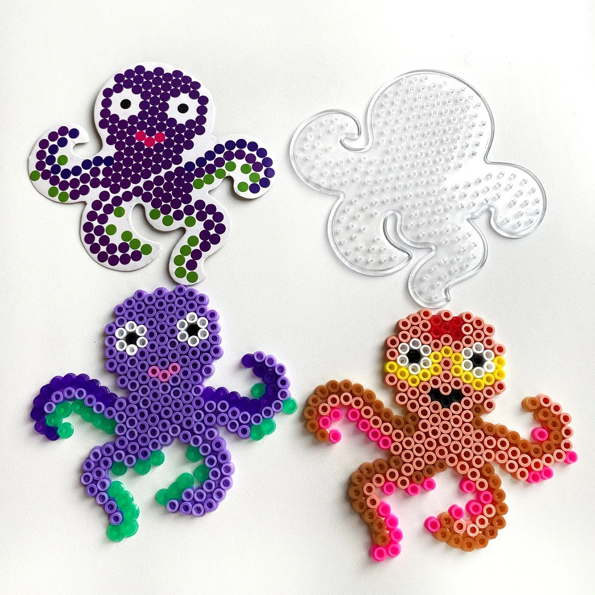 5mm Hama Beads Toy DIY Beads Tool Educational Tangram Jigsaw Puzzle Pegboard Template Kids Игрушки Для Детей — zdjęcie 2