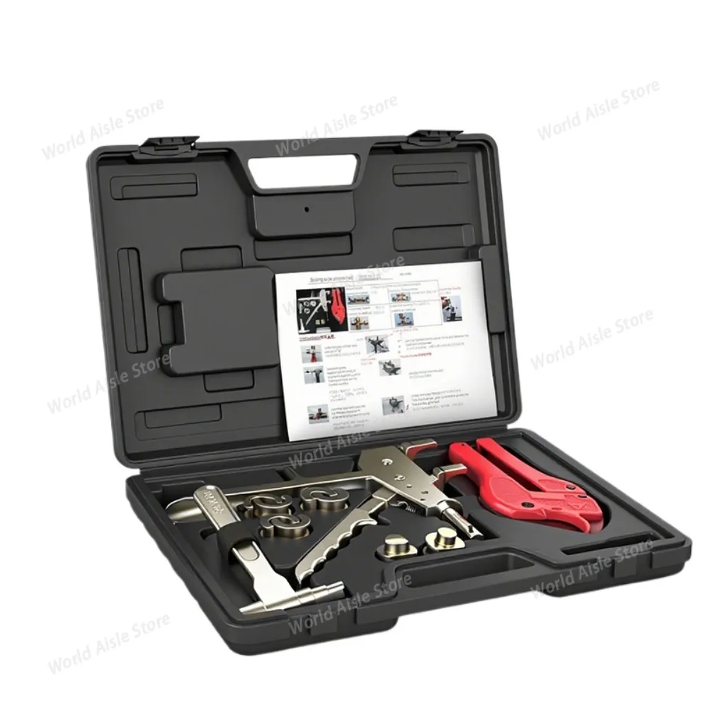 Floor heating pipe sliding pliers, floor joints, clamping pliers, fasteners, joints, manual floor heating installation tools