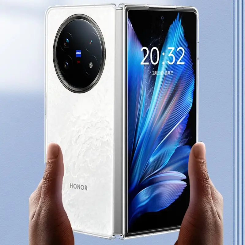 

Чехол Auroras для VIVO X Fold 5 5G, прозрачный жесткий корпус для VIVO X Fold 5 5G, противоударная задняя крышка, чехол