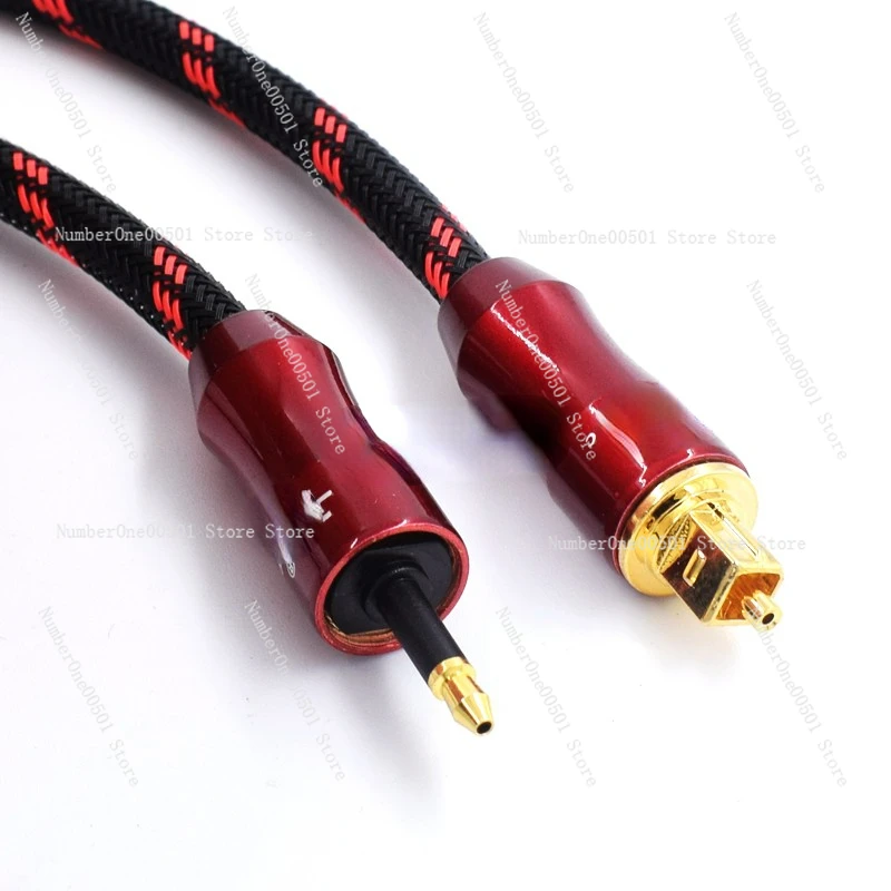 Applicable to, Avery and Sony D100 D50 ak380 pha3 mojo 3.5 round to square fiber audio cable