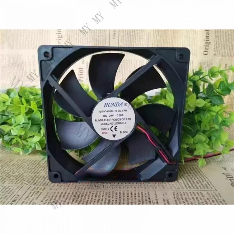 

Вентилятор охлаждения TT для RUNDA RD1225B24H-S 12025 DC24V 0.50A 12CM, 2-проводной, бесшумный *wq