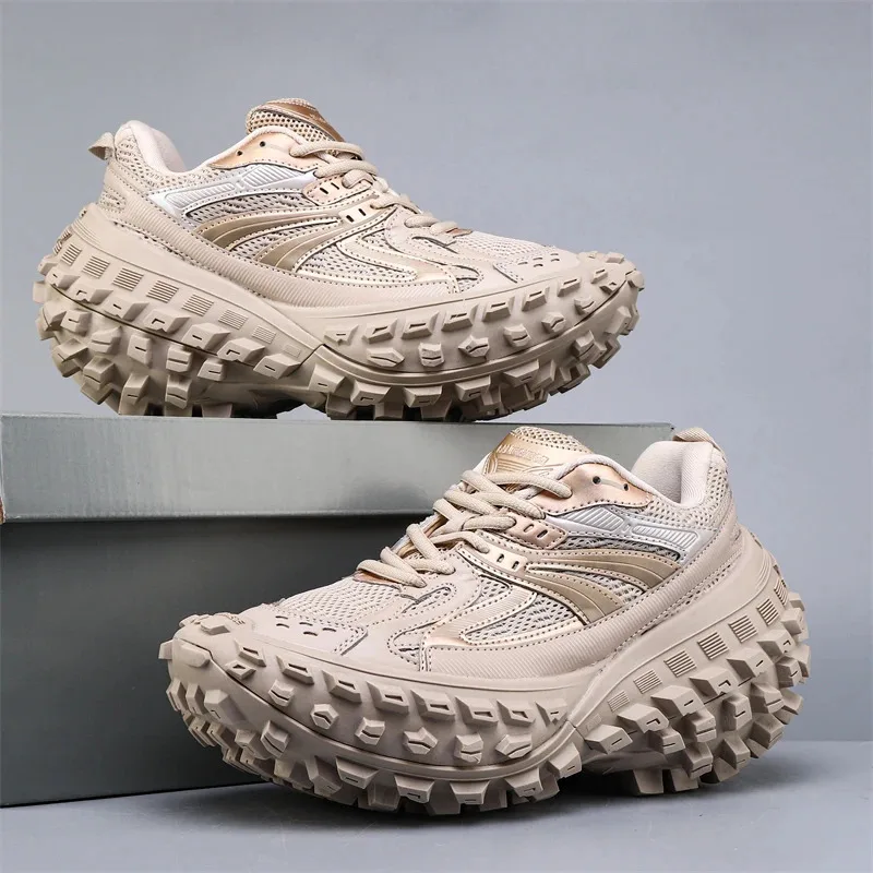

2026 Thick Sole Running Shoes Outdoor Casual Shoes, Sports Shoes, Mesh Shoes Walking Basketball Sneakers Shoes