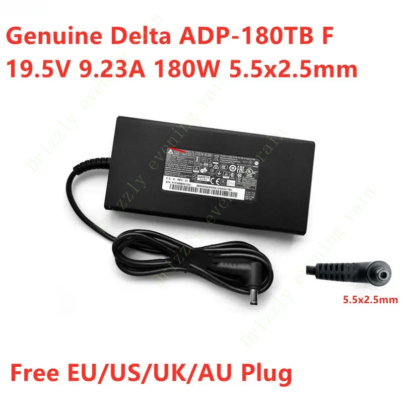 Genuine for Delta ADP-180TB F 19.5v 9.23a 180W AC adapter for MSI gs63 gs65 gs73vr gaming laptop power supply charger