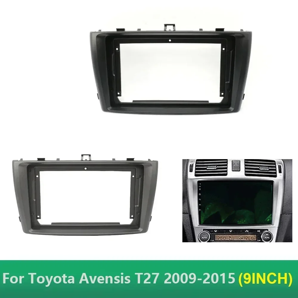 

9 Inch Car Frame Fascia Adapter Android Radio Dash Fitting Panel Kit For Toyota Avensis T27 2009-2015