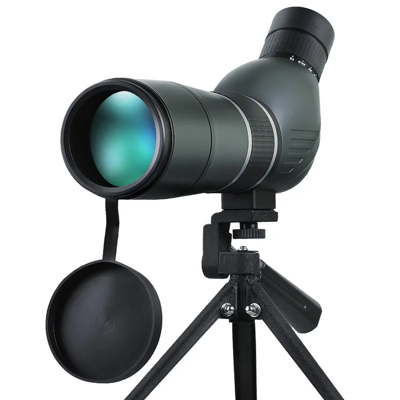 20-60X60 Single Tube Birdwatching Telescope, Stepless Zoom, High-definition Night Vision, Non Infrared Photography Telescope