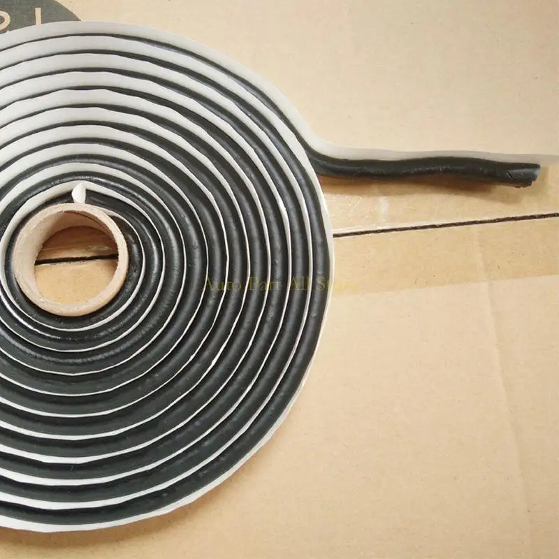 J0MA 4M بوتيل الشريط المطاط الغراء المصباح الباب LED مانع التسرب التحديثية إعادة الختم الشريط لفة