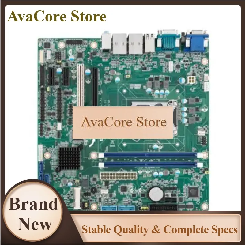 AvaCoreAIMB-505G2 Motherboard New Ori IPC Board AIMB-505 Micro-ATX Industrial Mainboard 6th/7th I7/i5/i3 LGA1151 With 10COM 10US