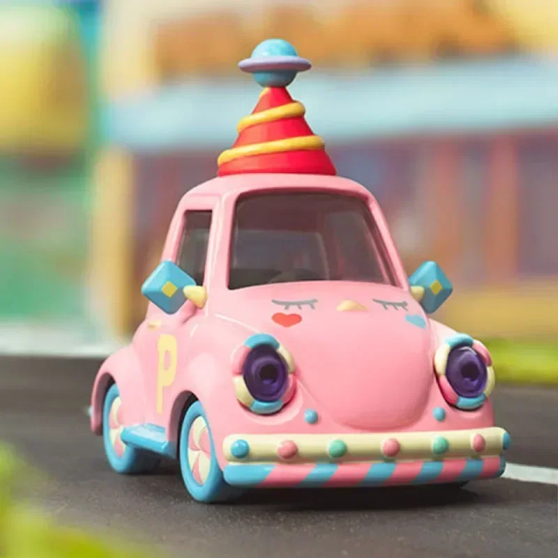 

POP MART POPCAR Happy Weekend Series слепая коробка-сюрприз Mystery Box милые аниме фигурки украшения фигурки куклы