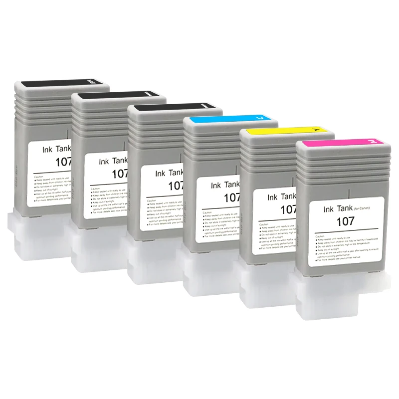 PFI-107 Compatible Ink Cartridge for Canon IPF670 IPF680 IPF685 IPF770 IPF780 IPF785 IPF-670 IPF-770 IPF 670 770 PFI107 PFI 107