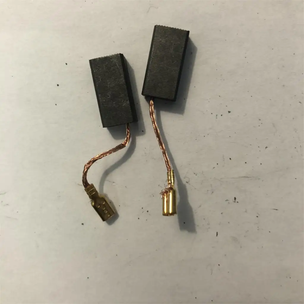 2pcs 33/64" x 5/16" x 15/64" 13 x 8 x 6mm Motor Carbon Brush Motorcarbon for Dewalt 100 LF1