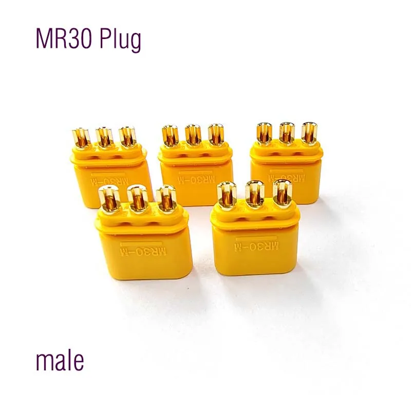 20pcs / 100pcs  Amass XT30U Male Female Bullet Connector Plug the Upgrade XT30 For RC FPV Lipo Battery RC drone