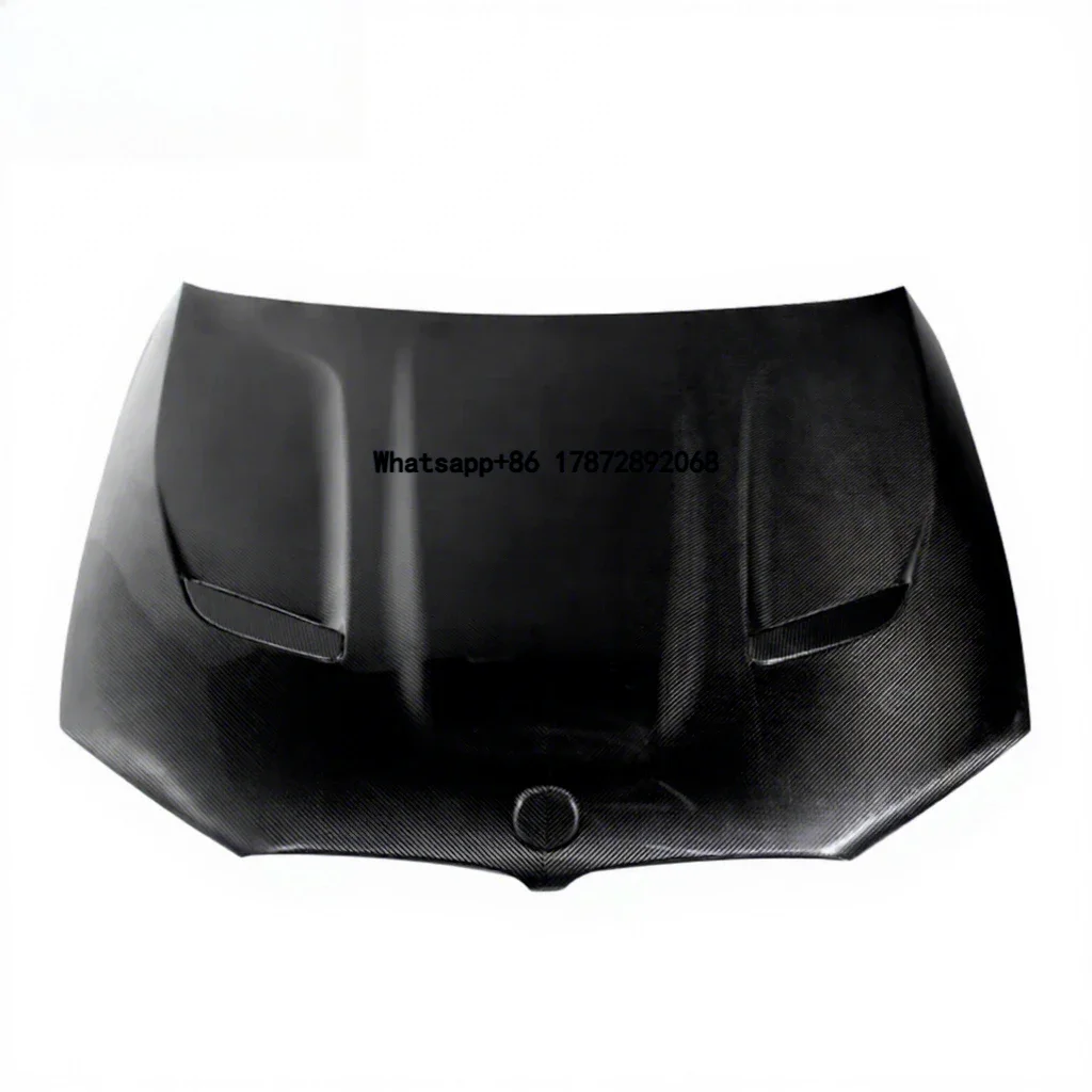 

2020+ for 5 Series G30 Engine Cover CS Style High Quality Carbon Fiber New Condition Bolts Included Bolt-On 1 Year Warranty