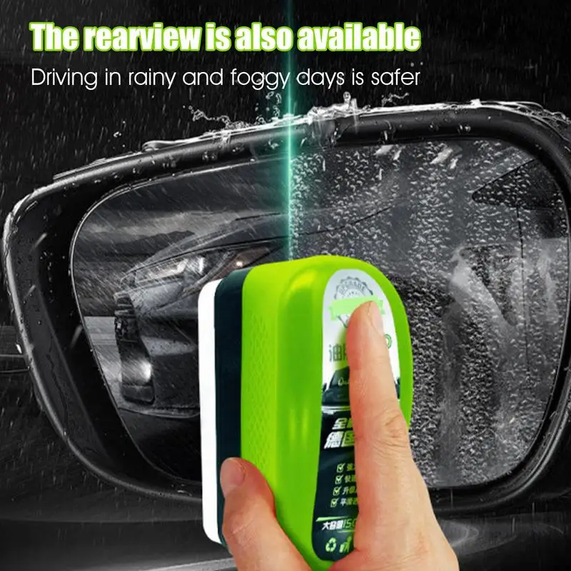 For  As Well As Family Glass Doors Car Oil Film Cleaning Tool Automotive Windshield Glass Coating Car Windshield Oil Film Wipes