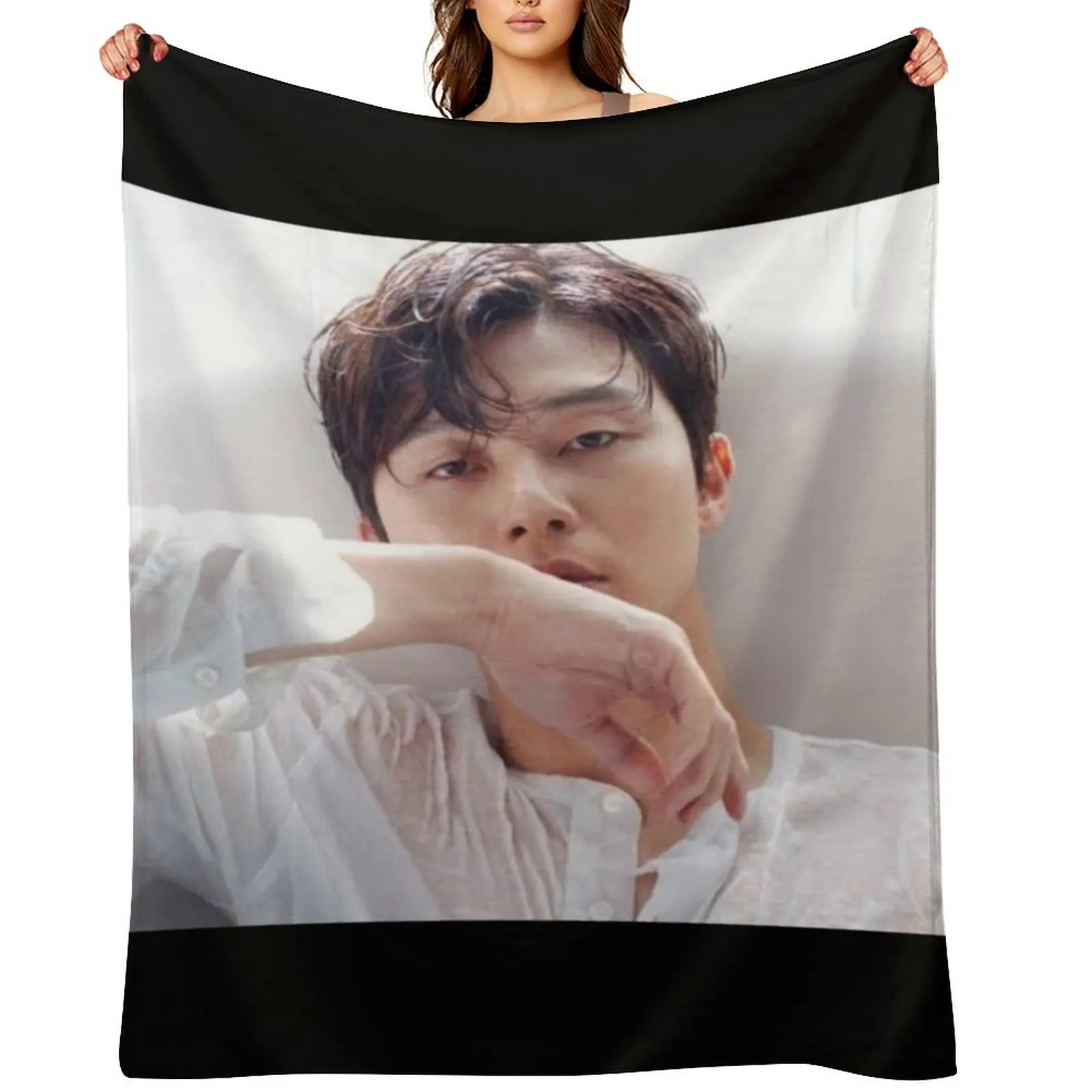 Плед Park Seo Joon для дивана, тонкий роскошный плед на диван, винтажные одеяла