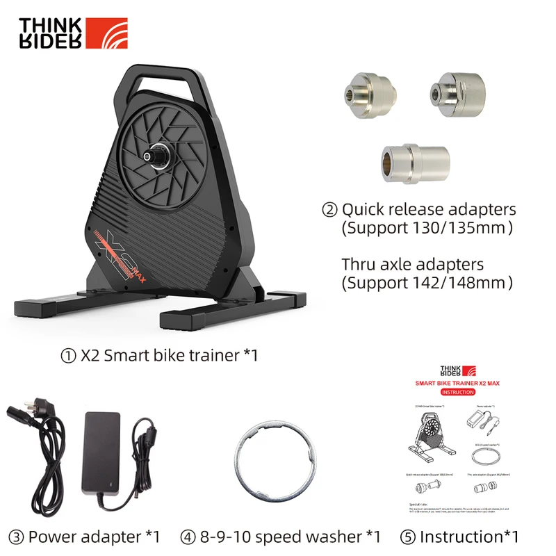 Treinador de Bicicleta Inteligente Thinkrider X2Max para MTB — foto 5