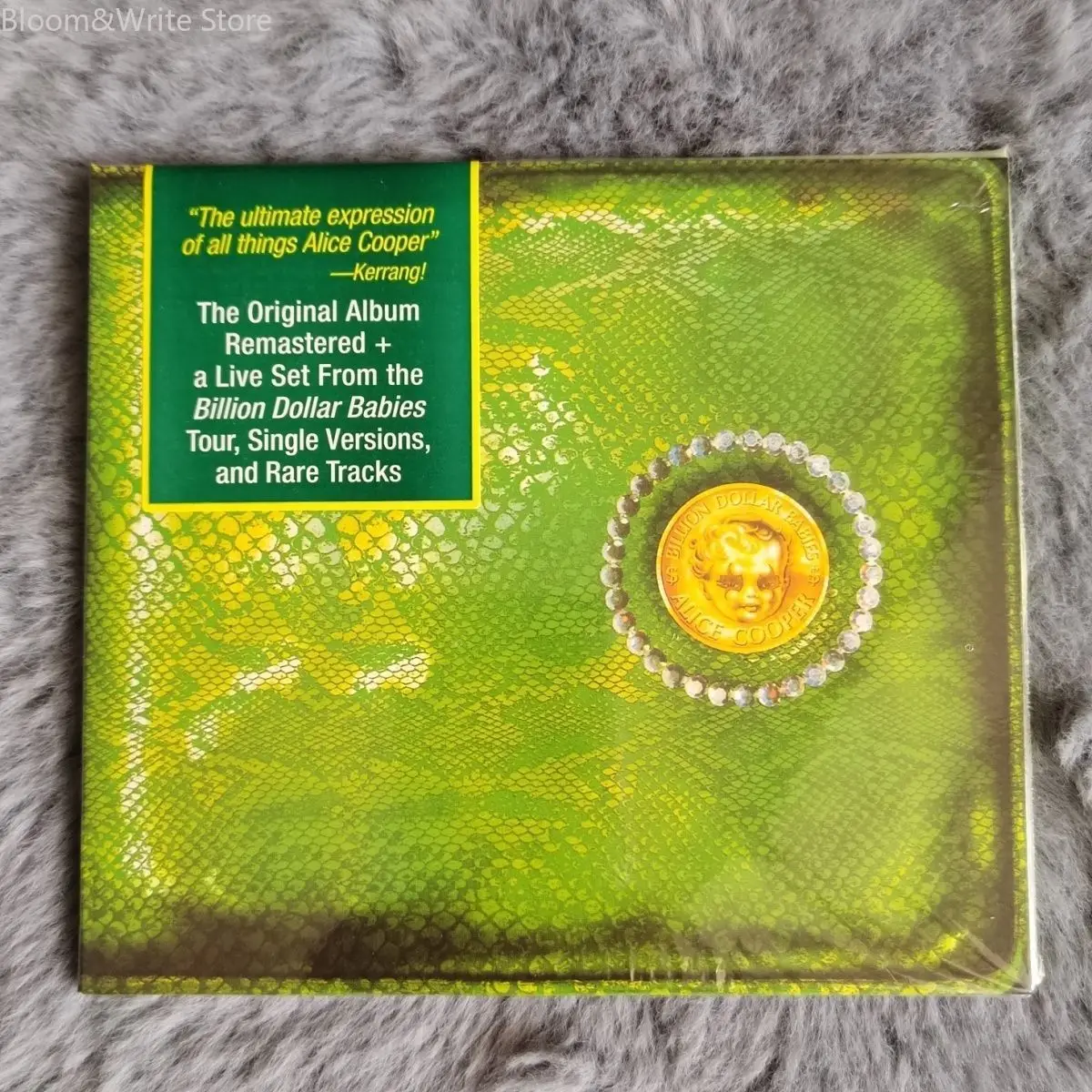 

Американский рок-певец Шок-рокер Элис Купер: Музыкальный альбом Billion Dollar Babies на двух CD-дисках, музыкальная запись, музыка для Walkman, музыкальные подарки