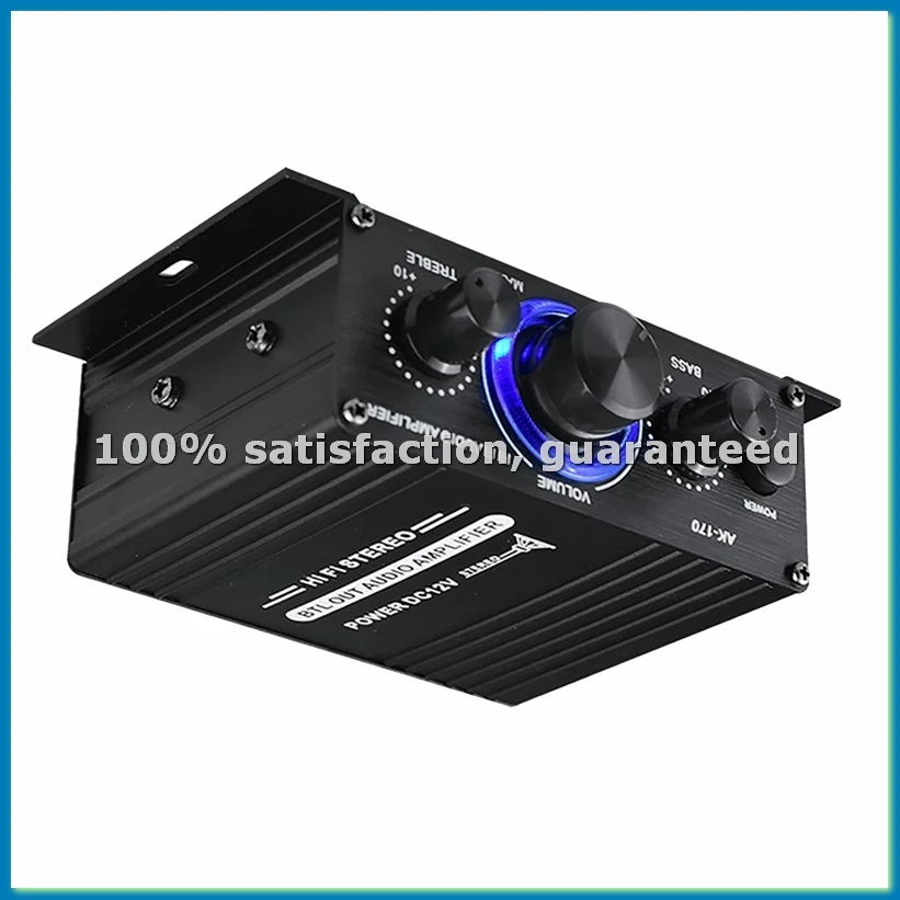 

Беспроводной аудиоусилитель мощности -170 HiFi Stereo 200W+200W с входом для дома и автомобиля - ELEC