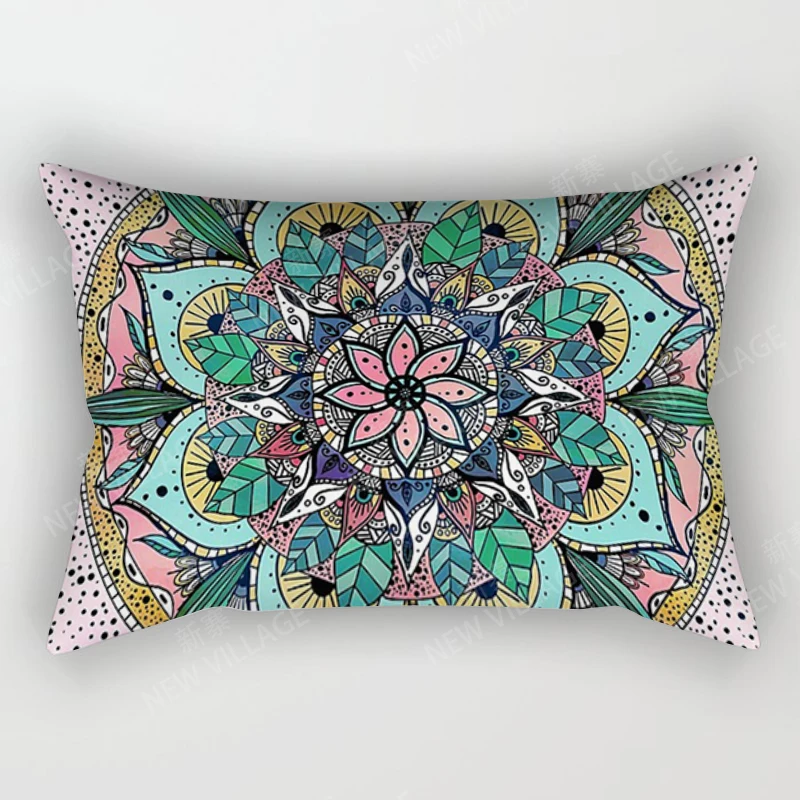 Nordic spadek home decor 30*50 rzuć poduszka pokrywa sofa boho poduszka do pokoju dziennego pokrywa 30x50cm 40x60 50x70 Vintage Mandala maroko