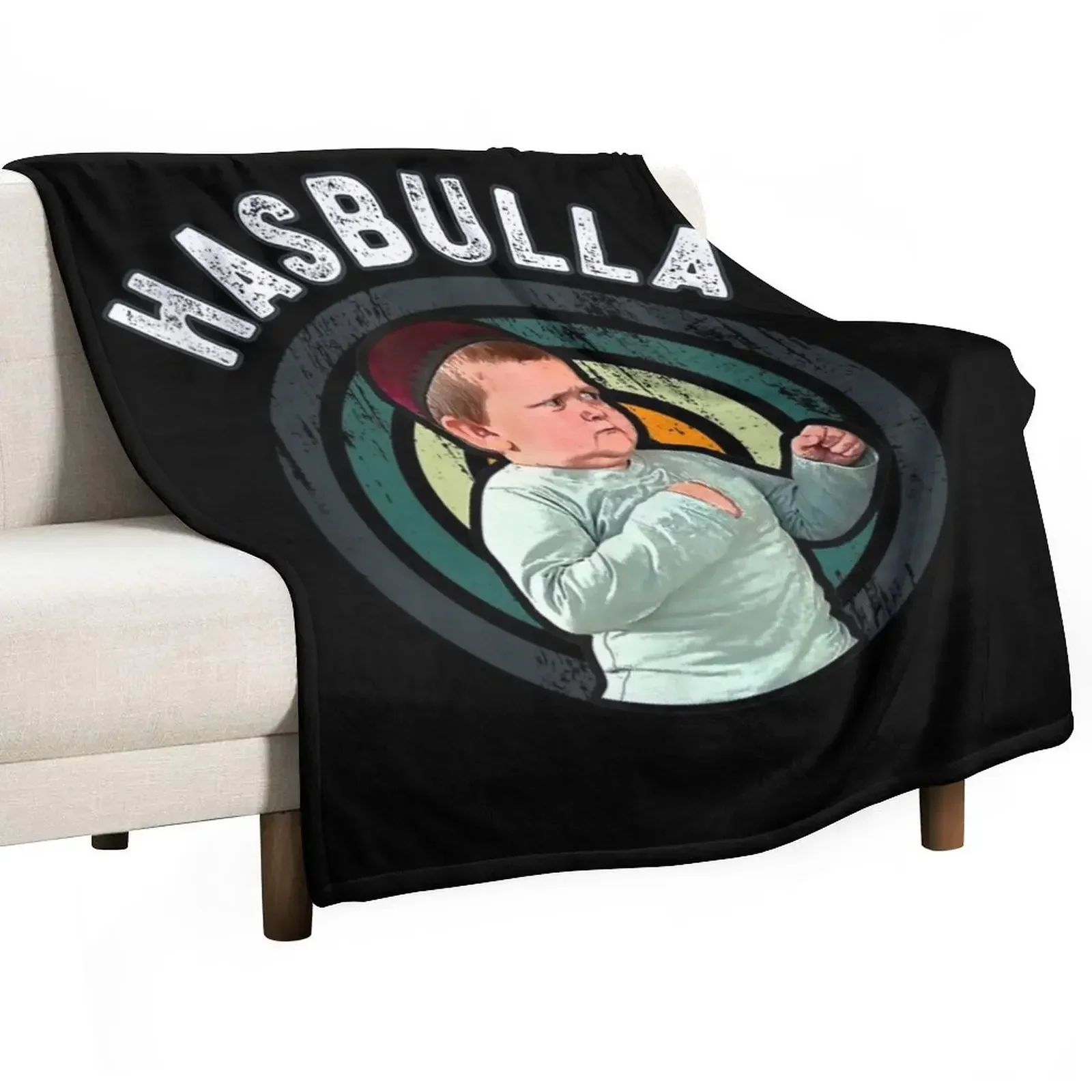 Hasbulla - Funny Hasbulla Hasbullah smile Throw Blanket Soft Big Luxury Throw Summer For Sofa Thin Blankets