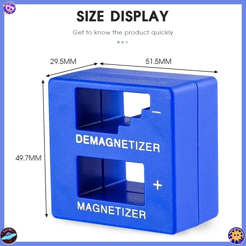 مفك براغي 2 في 1 ممغنط ديمغناطيسي أداة لاقط مغناطيسية احترافية لأجزاء أداة يدوية لقمة مثقاب مفك براغي