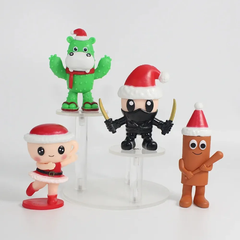 New Christmas GIFT 12 Shanhaijing Blind Bag Decoration Ornaments Gifts Christmas Q-version Shanhaijing Blind Box Figurine Series