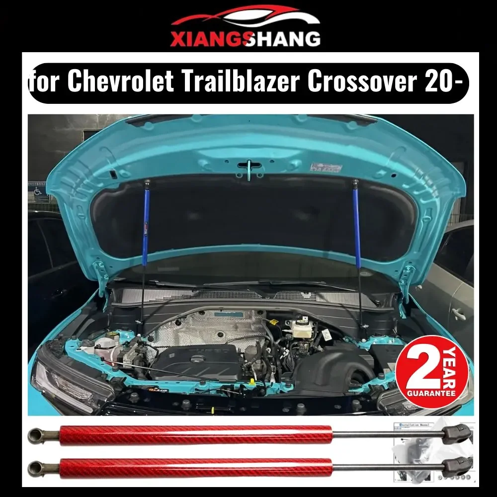 Hood Damper for Chevrolet Trailblazer (crossover) 2020-2023 Strut Lift Support Front Bonnet Modify Gas Springs Shock Absorber