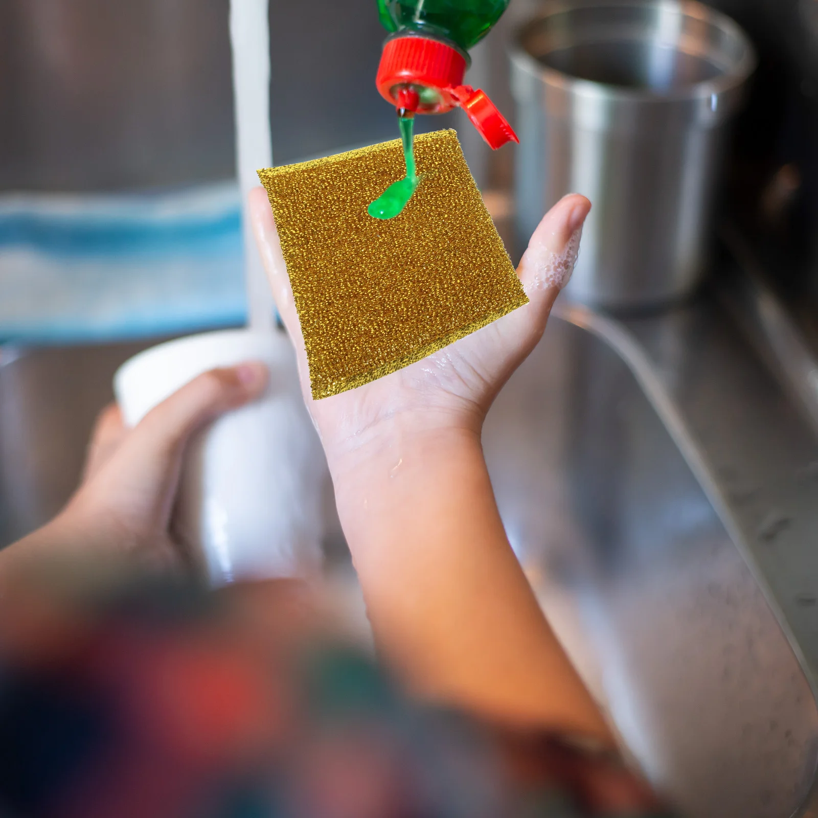 

10pcs Dishcloth Kitchen Towel Dishcloths Wipes Scouring Cleaners Washing Tea Towels H Efficient Cleaning Gentle