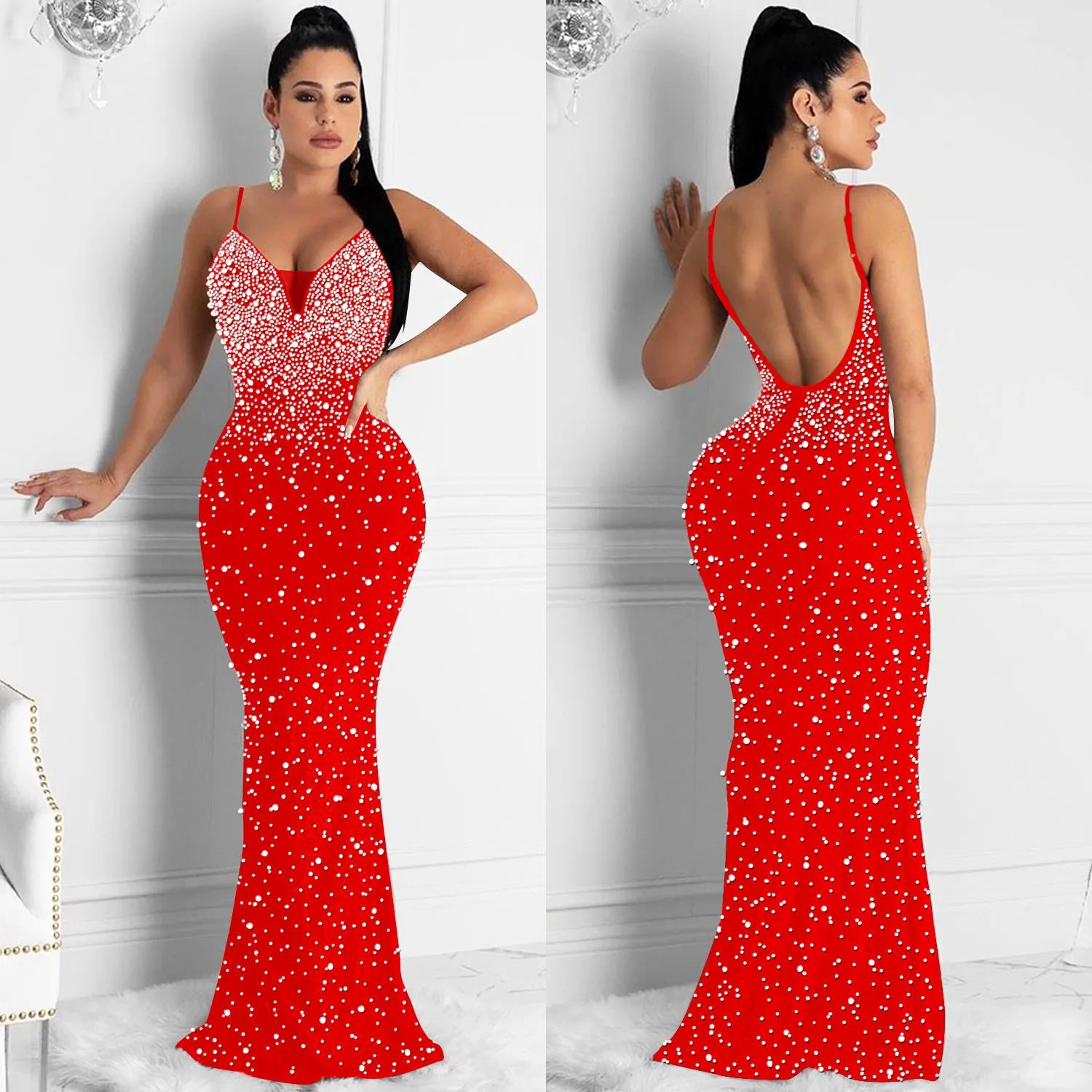 Sequins Women Maxi … - image