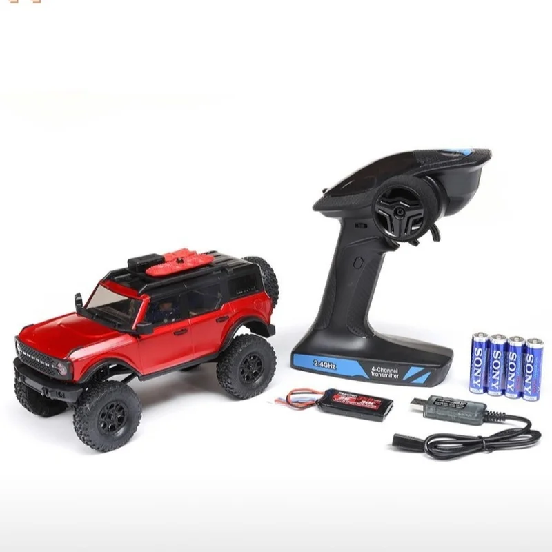 Axial SCX24 1/24 Bronco 4WD 2,4G RC coches ABS carcasa dura simulación Control remoto escalada eléctrica todoterreno vehículo modelo regalo