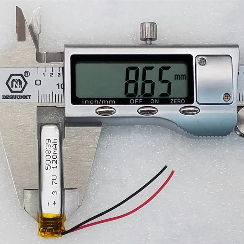 10 قطعة 3.7 فولت 500839 500830 400930 500845 350829 450835 بطارية ليثيوم بوليمر لسماعة بلوتوث لاسلكية TWS i7 i8 i9 i10 #6